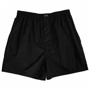 Balenciaga Cotton Boxer Shorts in Black 196747